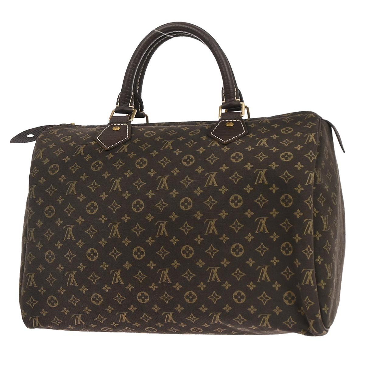 Louis Vuitton Louis Vuitton Speedy Handbag Mini Lin 30 Bruin