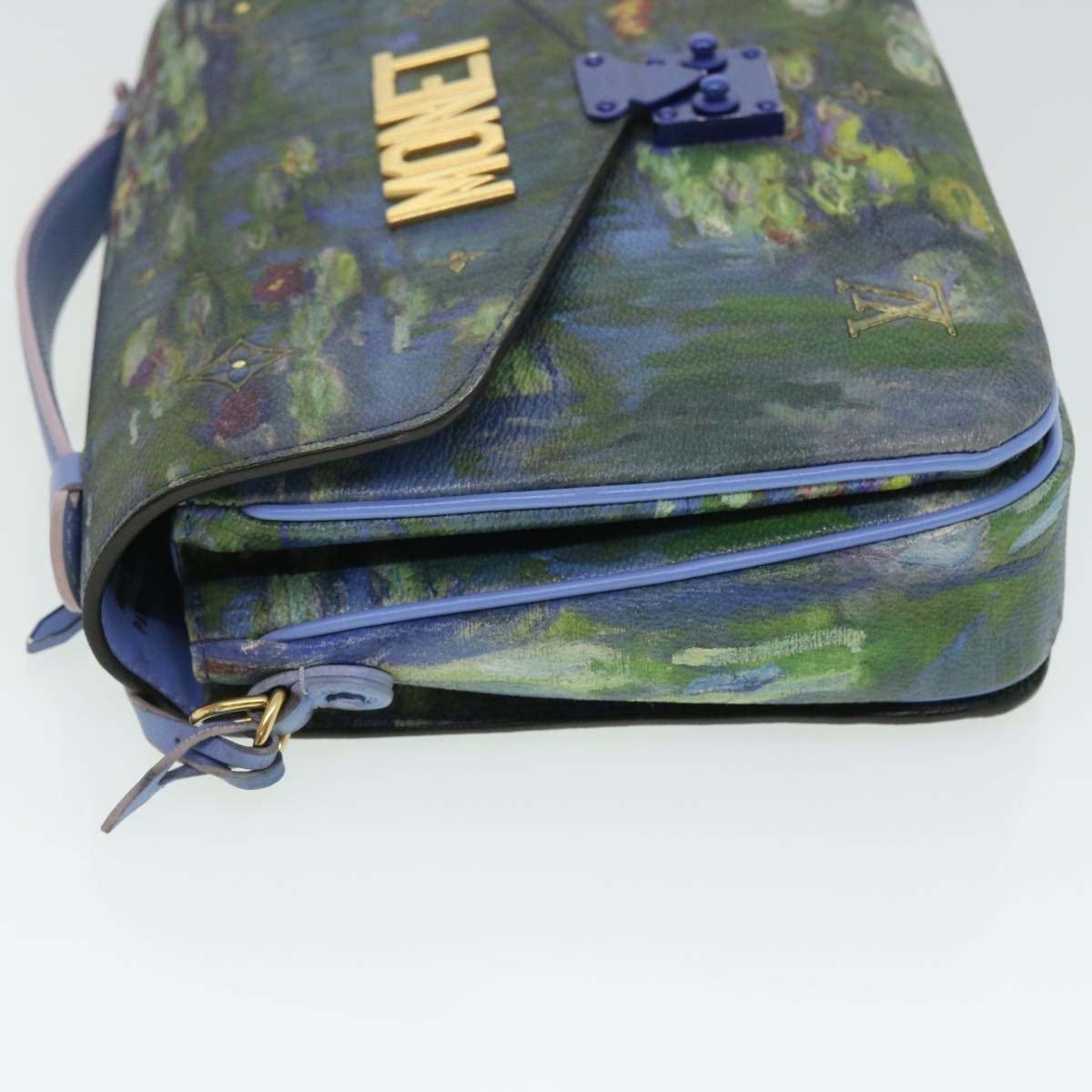 Louis Vuitton Pochette Metis Limited Edition Jeff Koons Monet Print Canvas Divers