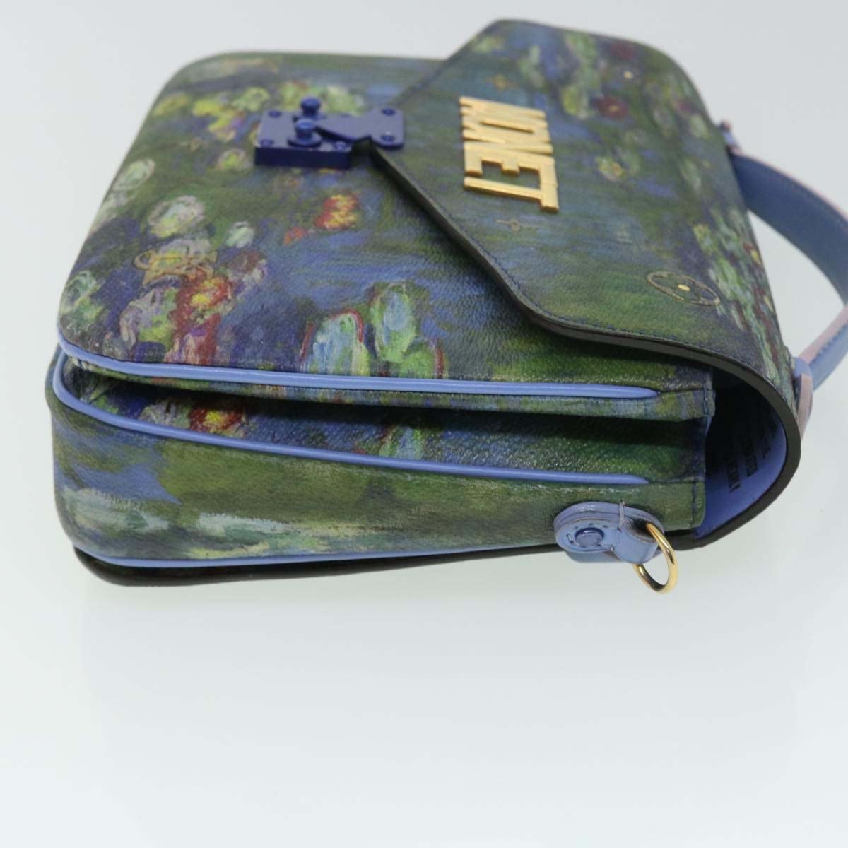 Louis Vuitton Pochette Metis Limited Edition Jeff Koons Monet Print Canvas Divers