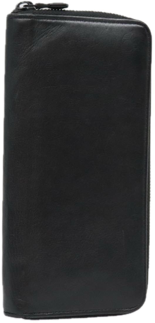 Louis Vuitton Louis Vuitton Zippy Wallet Vertical Monogram Shadow Leather Zwart
