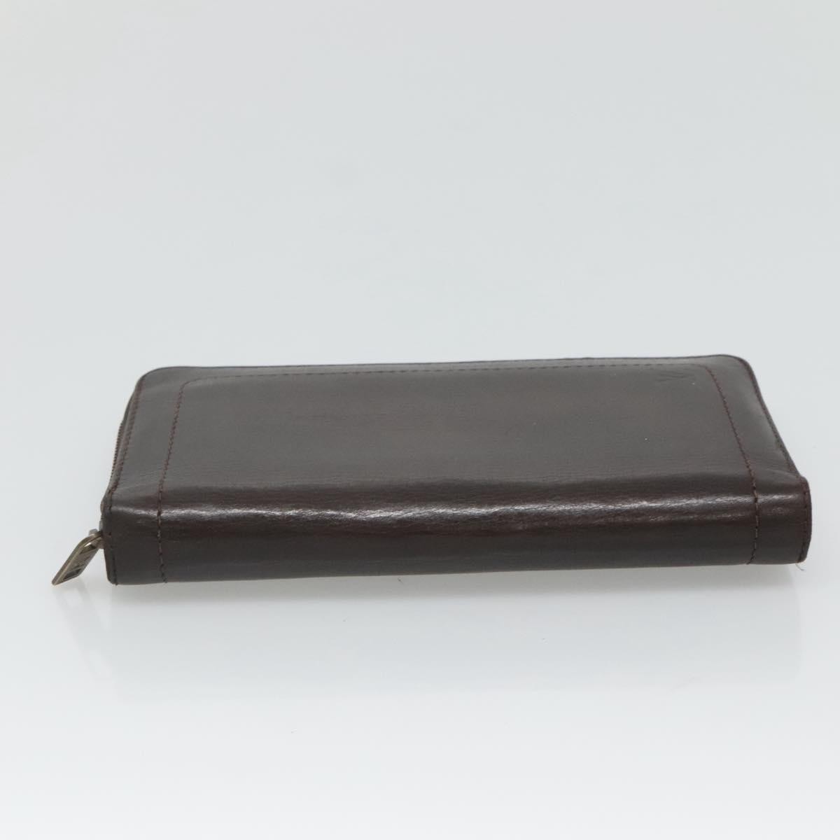 Louis Vuitton Louis Vuitton Utah Zippy Organizer Leather Bruin