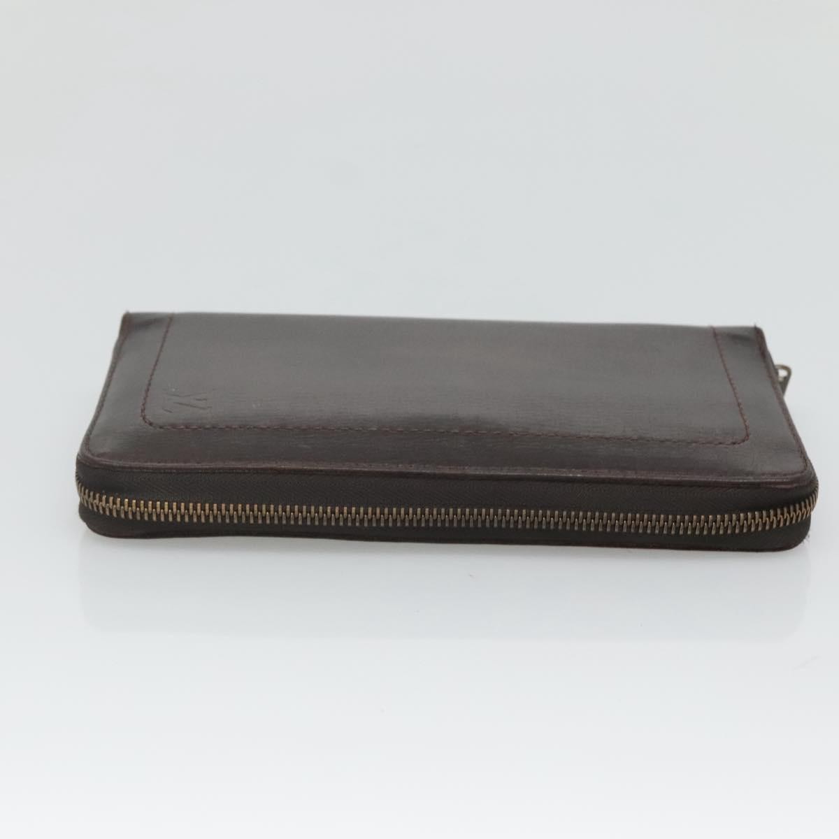 Louis Vuitton Louis Vuitton Utah Zippy Organizer Leather Bruin