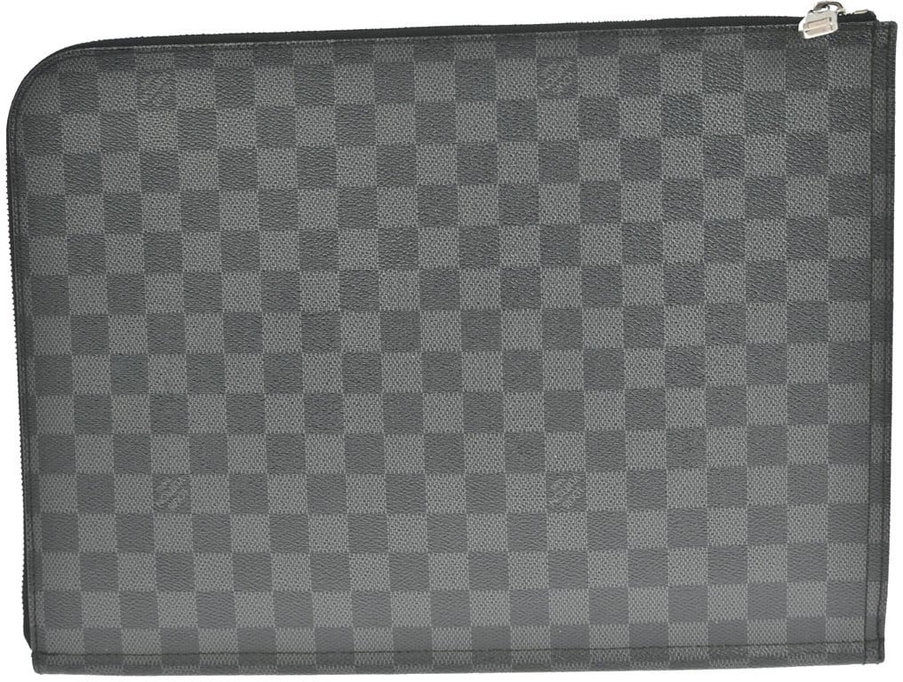 Louis Vuitton Poche Documents Damier Graphite Grijs