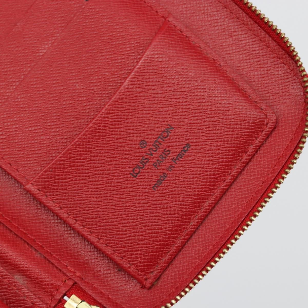 Louis Vuitton Louis Vuitton Geode Organizer Wallet Epi Leather Rood