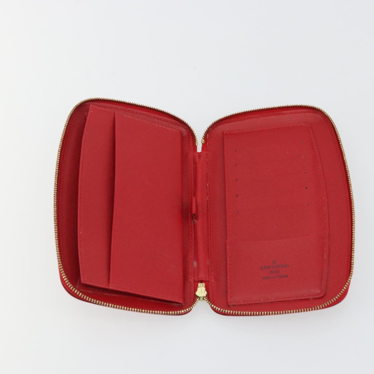 Louis Vuitton Louis Vuitton Geode Organizer Wallet Epi Leather Rood