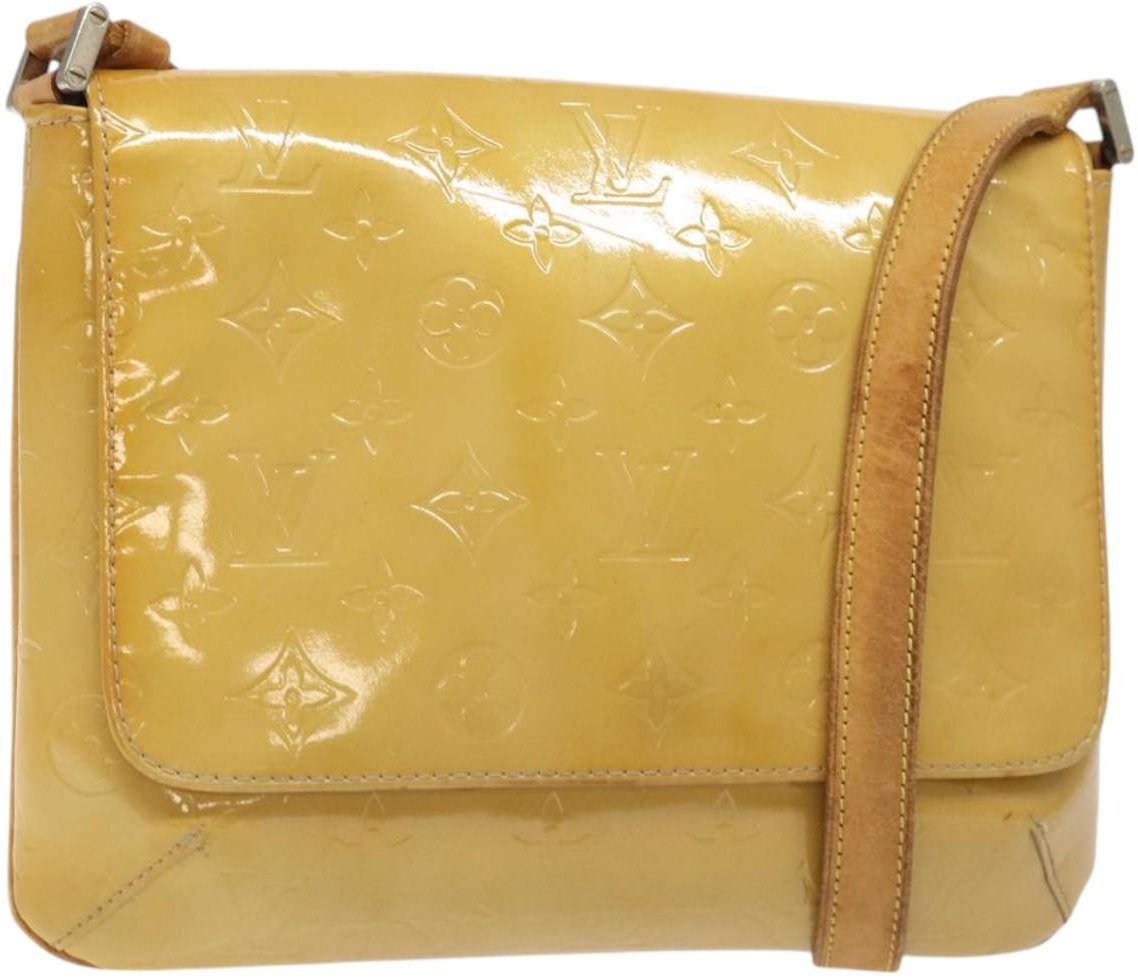 Louis Vuitton Louis Vuitton Thompson Street Handbag Monogram Vernis Beige