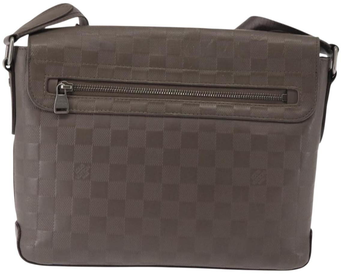 Louis Vuitton Louis Vuitton District Messenger Bag Damier Infini Leather PM Grijs