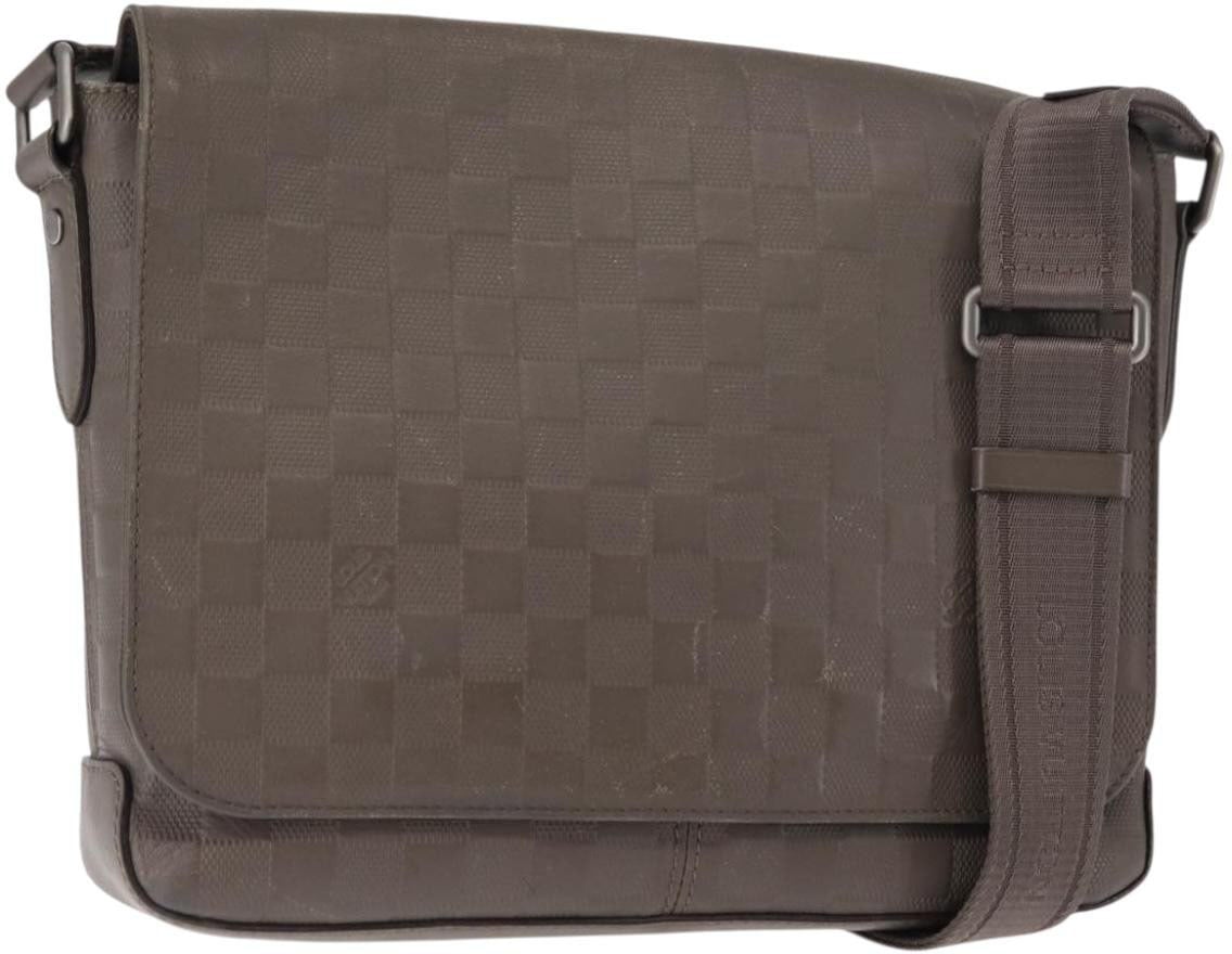 Louis Vuitton Louis Vuitton District Messenger Bag Damier Infini Leather PM Grijs