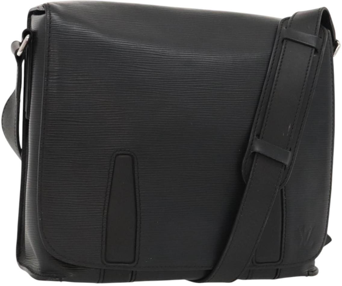 Louis Vuitton Louis Vuitton Harrington Messenger Bag Epi Leather PM Zwart