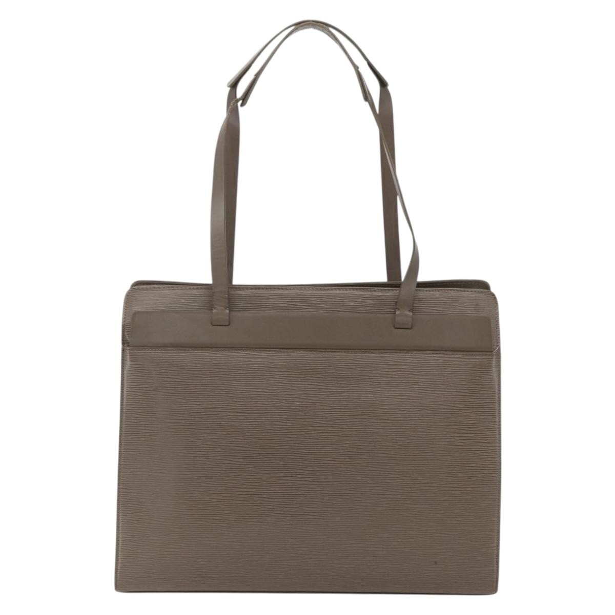 Louis Vuitton Louis Vuitton Croisette Handbag Epi Leather PM Grijs