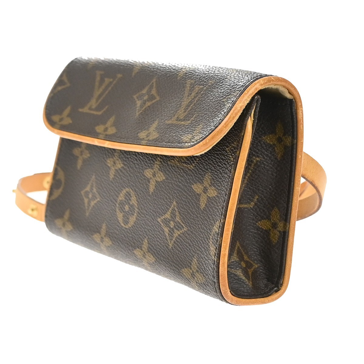 Louis Vuitton Louis Vuitton Florentine Pochette Monogram Canvas Small Bruin