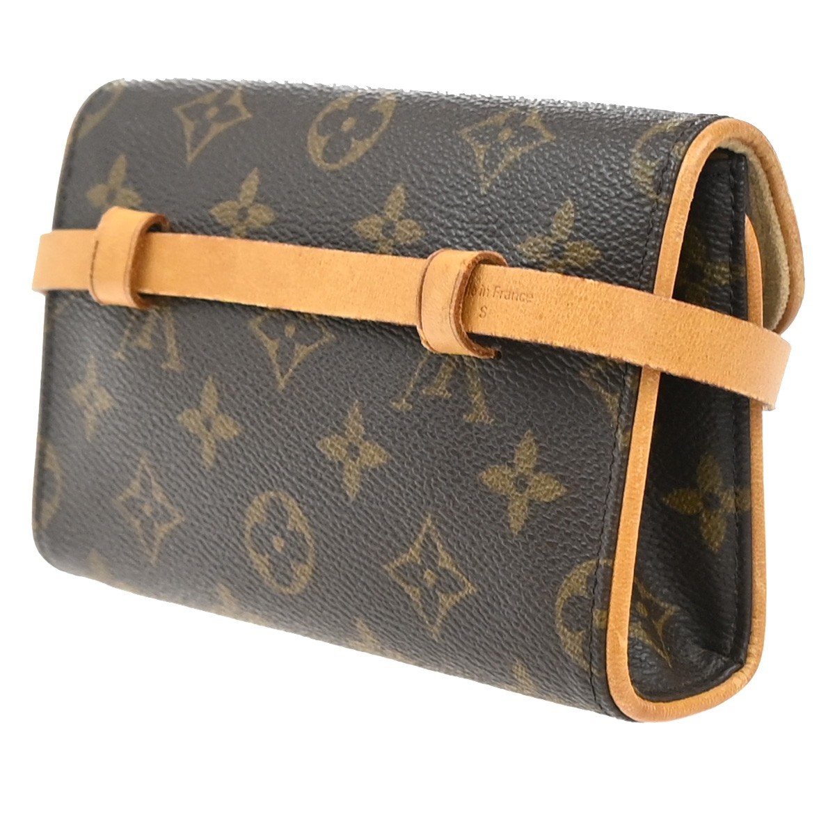 Louis Vuitton Louis Vuitton Florentine Pochette Monogram Canvas Small Bruin