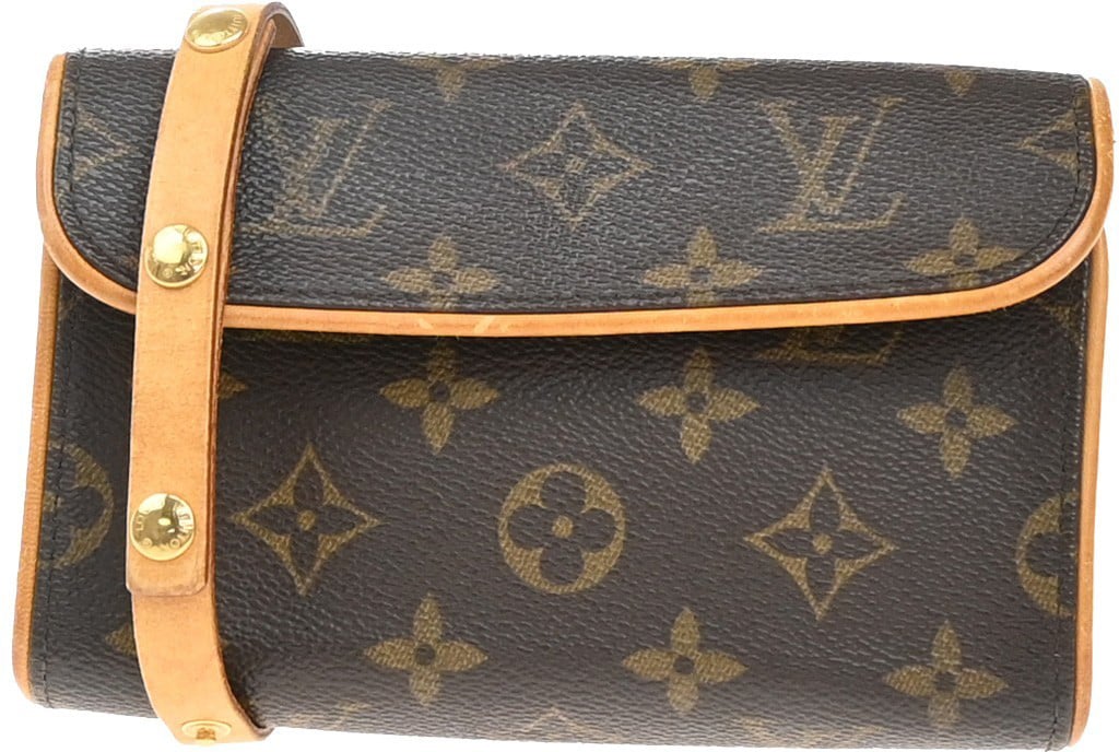 Louis Vuitton Louis Vuitton Florentine Pochette Monogram Canvas Small Bruin
