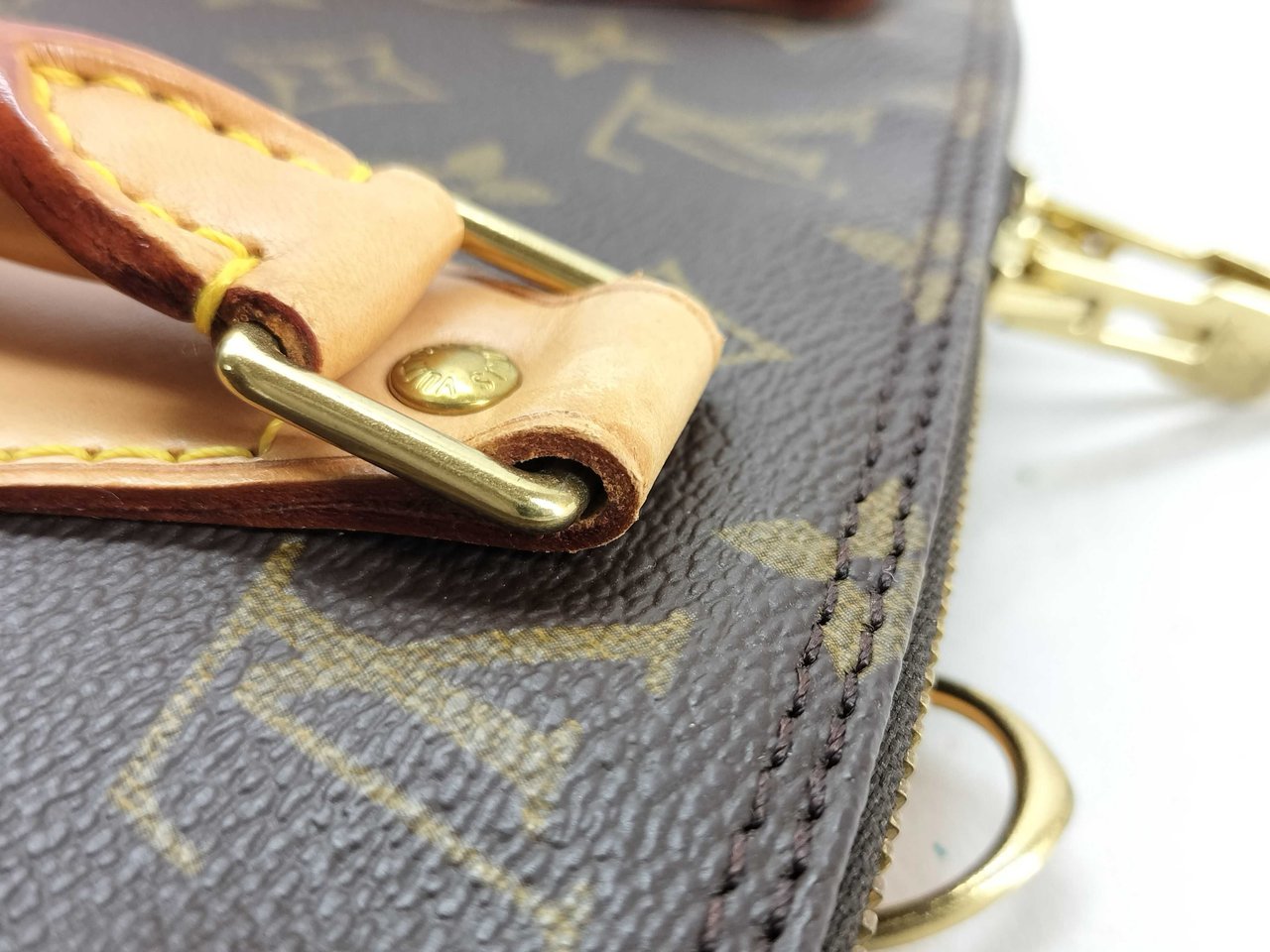Louis Vuitton Alma Voyage Monogram Canvas MM Bruin