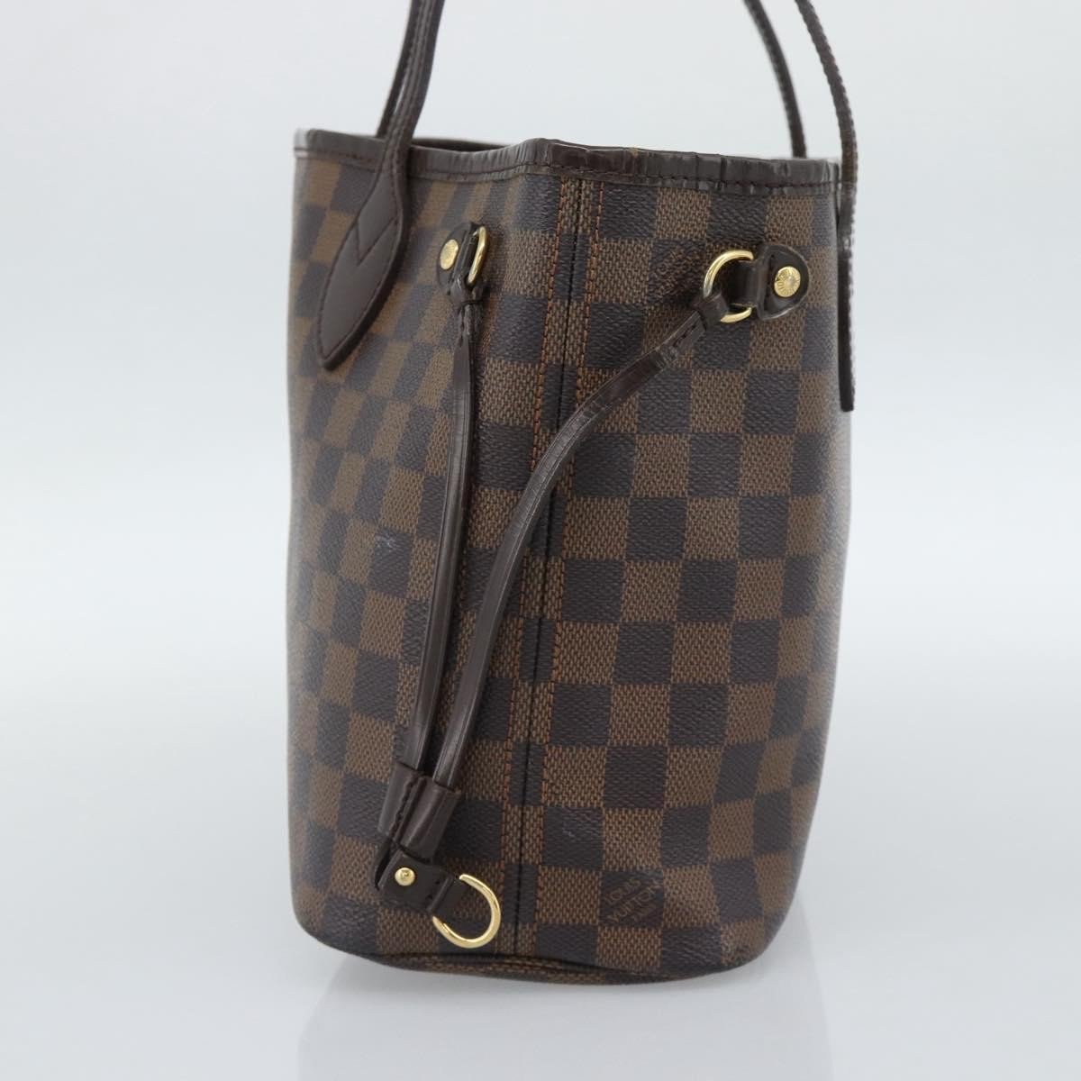 Louis Vuitton Neverfull Tote Damier Ebene PM Bruin