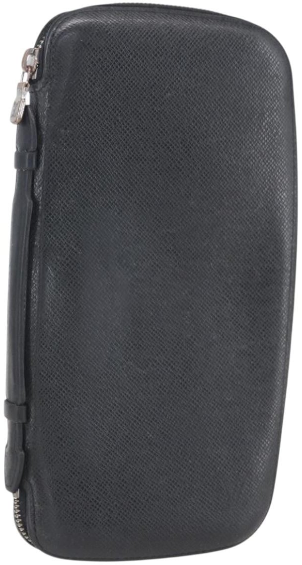 Louis Vuitton Louis Vuitton Organizer de Voyage Travel Wallet Leather Zwart