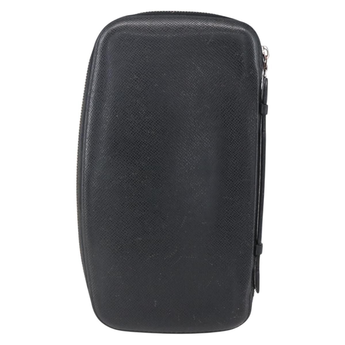 Louis Vuitton Louis Vuitton Organizer de Voyage Travel Wallet Leather Zwart