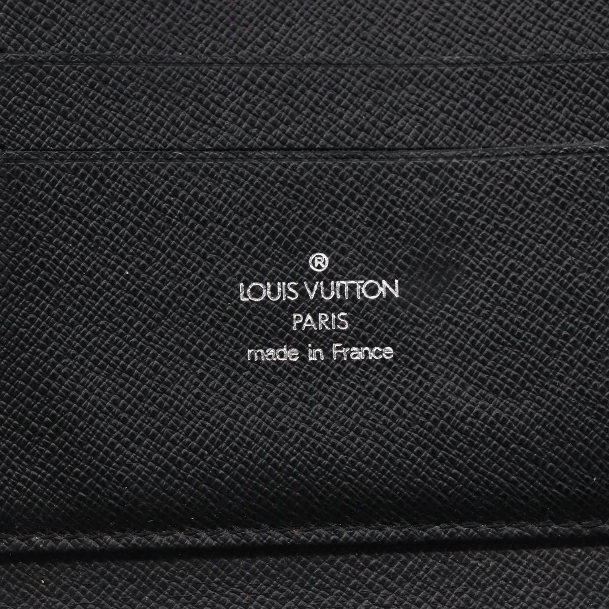 Louis Vuitton Louis Vuitton Organizer de Voyage Travel Wallet Leather Zwart