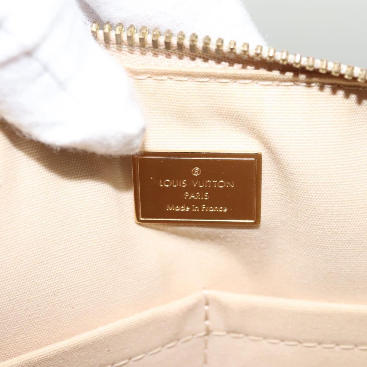 Louis Vuitton Louis Vuitton Santa Monica Handbag Monogram Vernis Beige