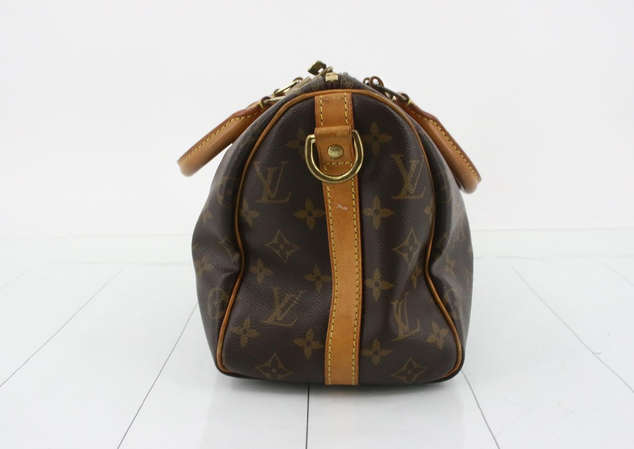 Louis Vuitton Louis Vuitton Speedy Handbag Monogram Canvas 25 Bruin