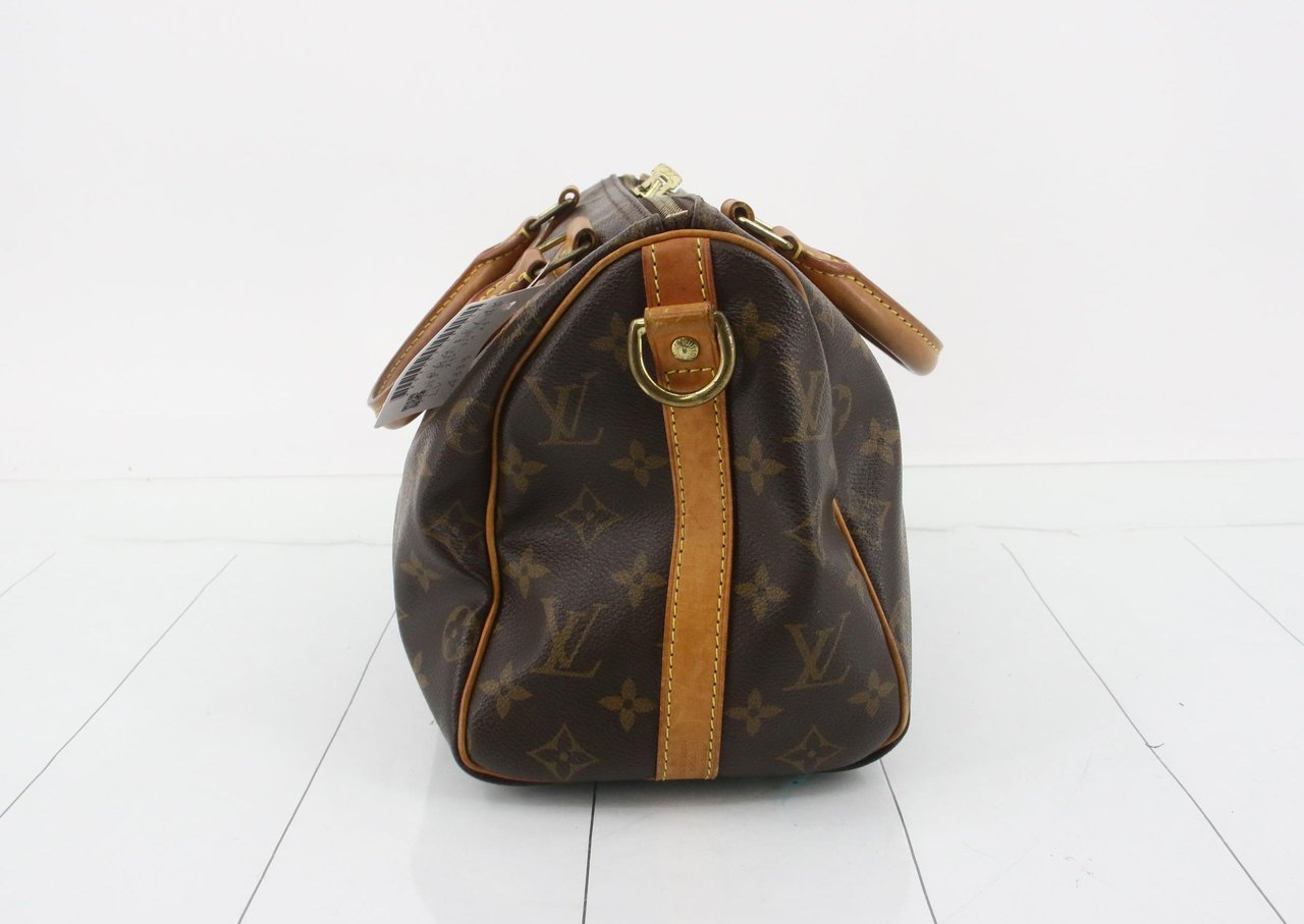 Louis Vuitton Louis Vuitton Speedy Handbag Monogram Canvas 25 Bruin