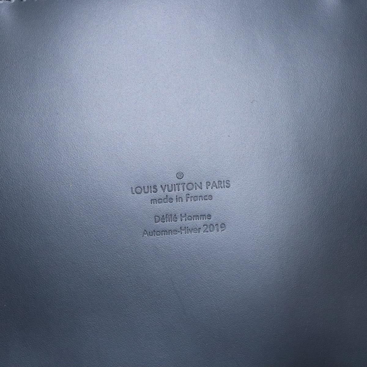 Louis Vuitton Louis Vuitton Keepall Bandouliere Bag Monogram See Through Mesh 50 Zwart