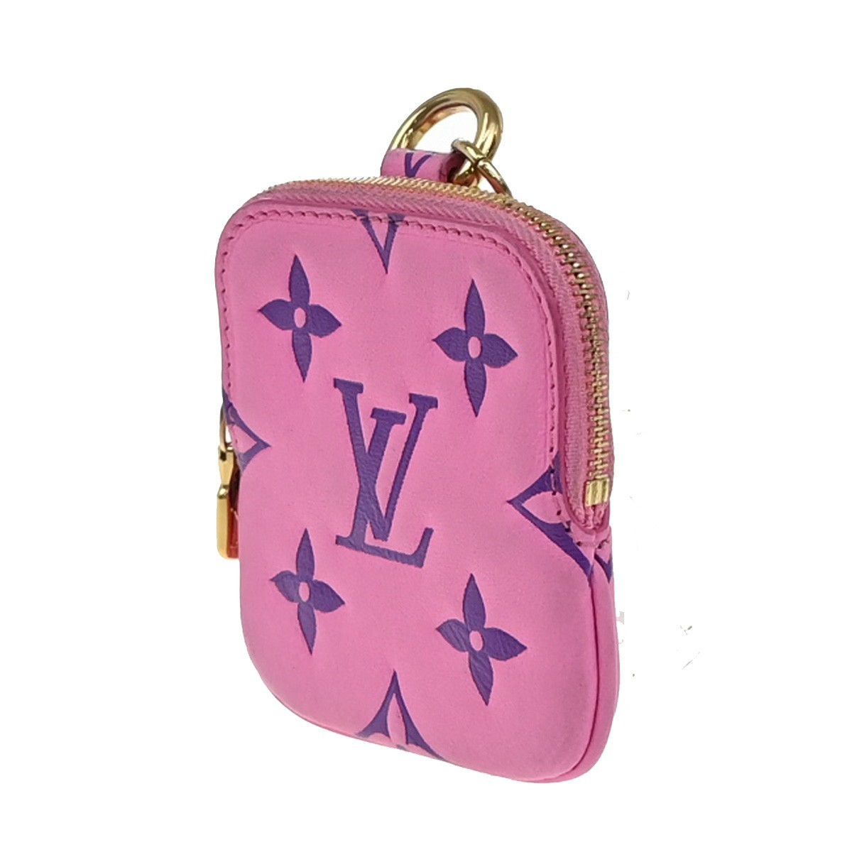 Louis Vuitton Louis Vuitton Lanyard Multipochette Coin Case Monogram Empreinte Roze