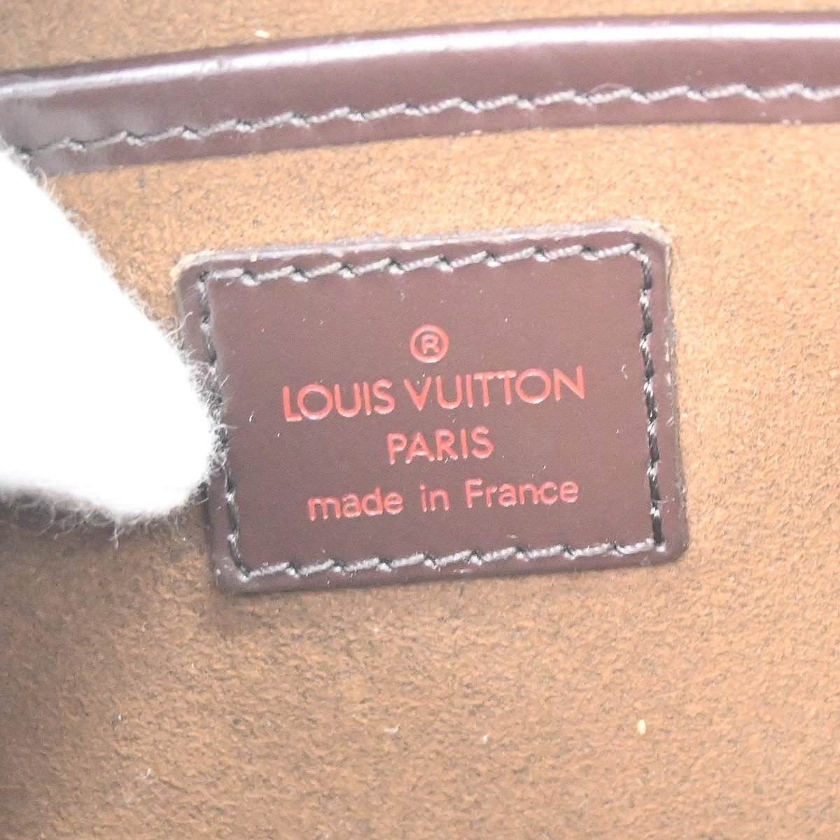 Louis Vuitton Triana Bag Damier Bruin