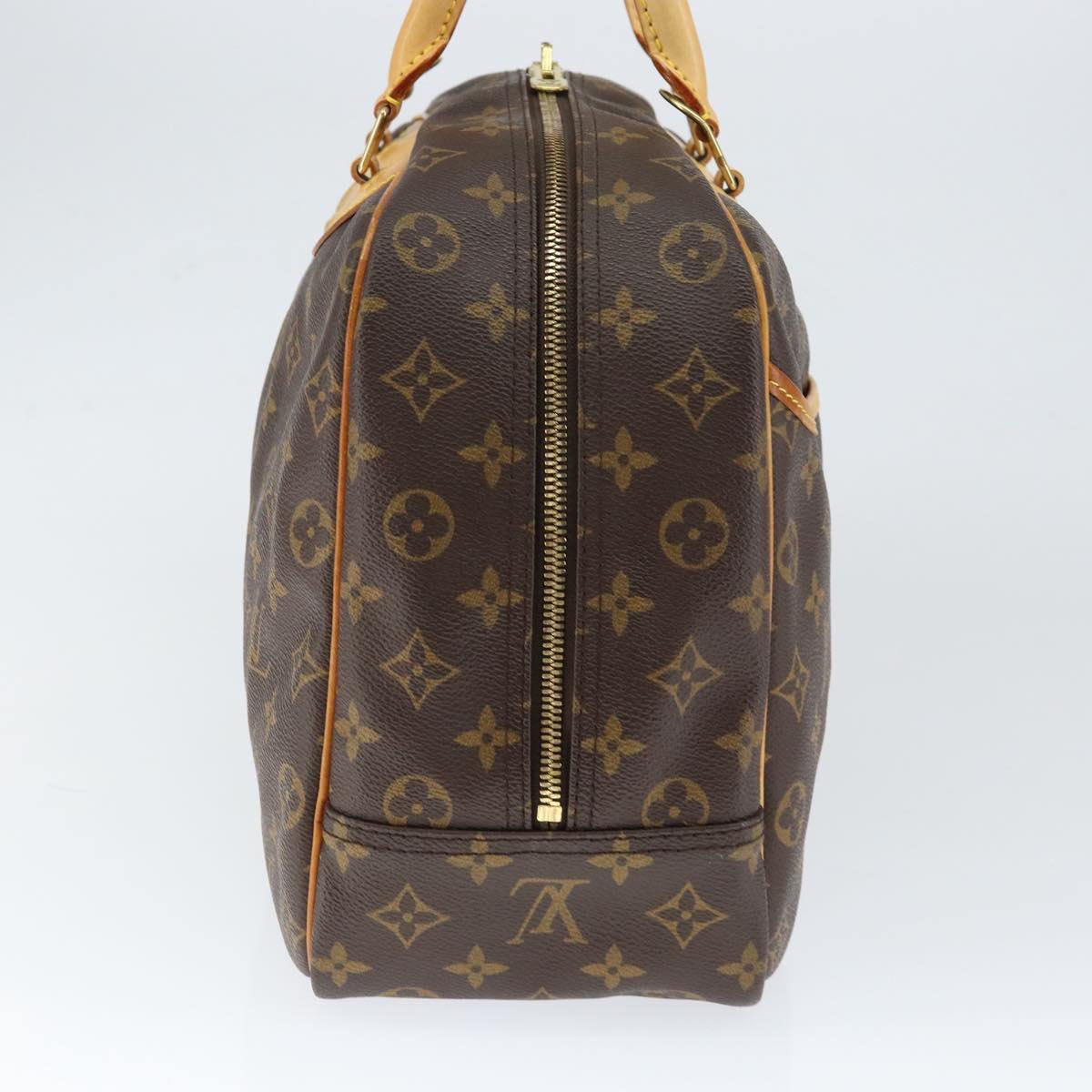 Louis Vuitton Louis Vuitton Deauville Handbag Monogram Canvas 34 Bruin