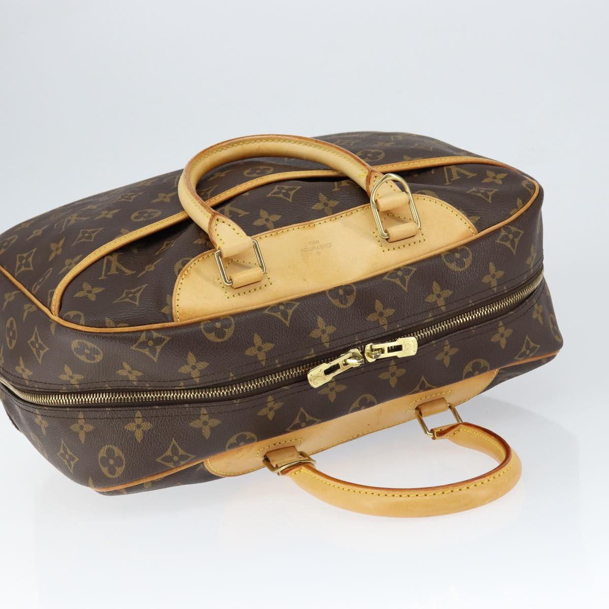 Louis Vuitton Louis Vuitton Deauville Handbag Monogram Canvas 34 Bruin
