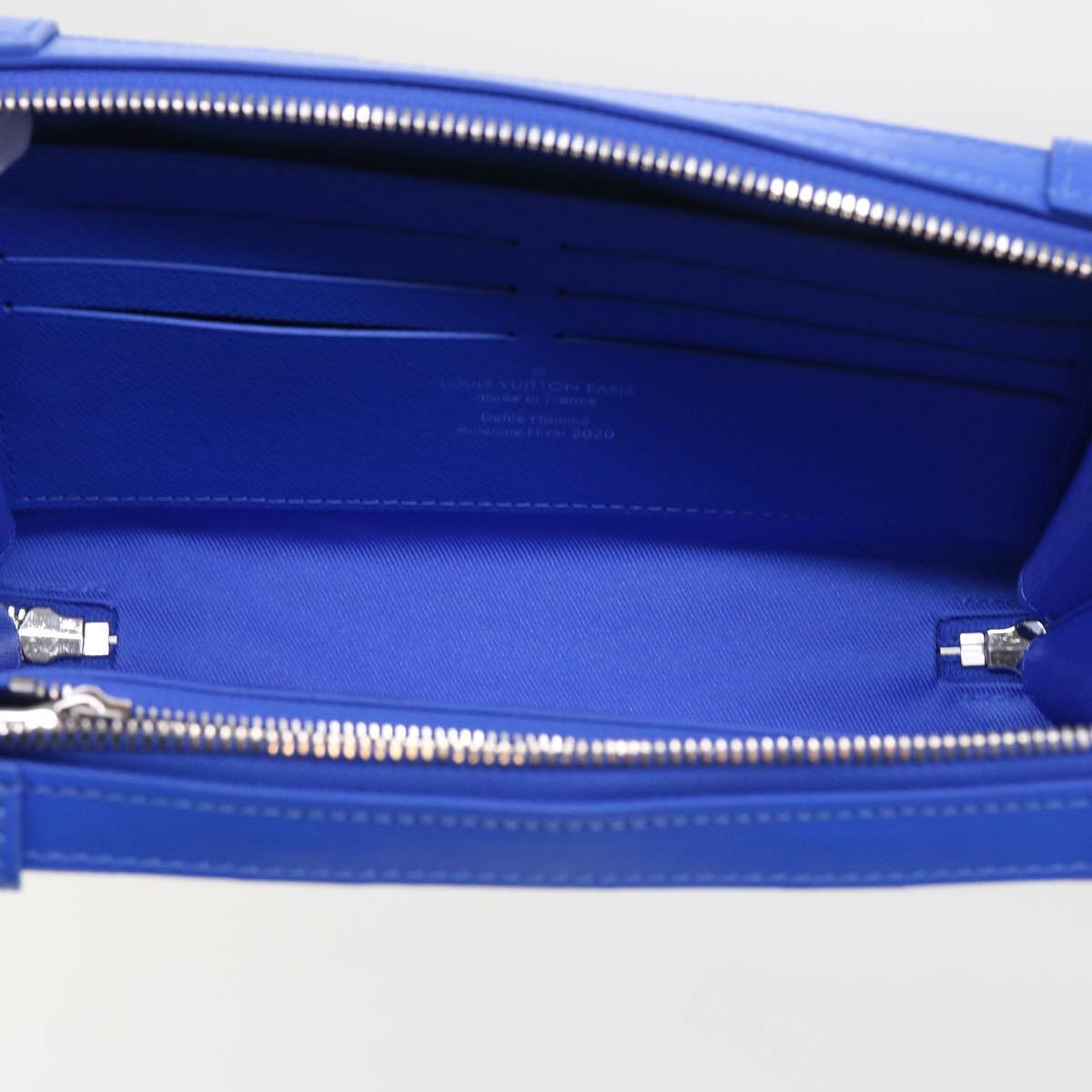 Louis Vuitton Louis Vuitton Soft Trunk Wallet Limited Edition Monogram Clouds Blauw