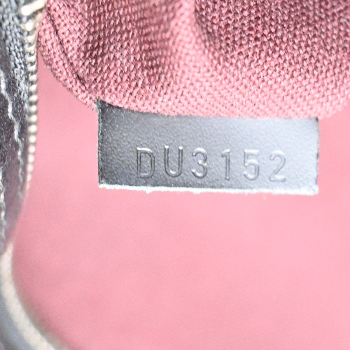 Louis Vuitton Louis Vuitton Davis Handbag Macassar Monogram Canvas Bruin