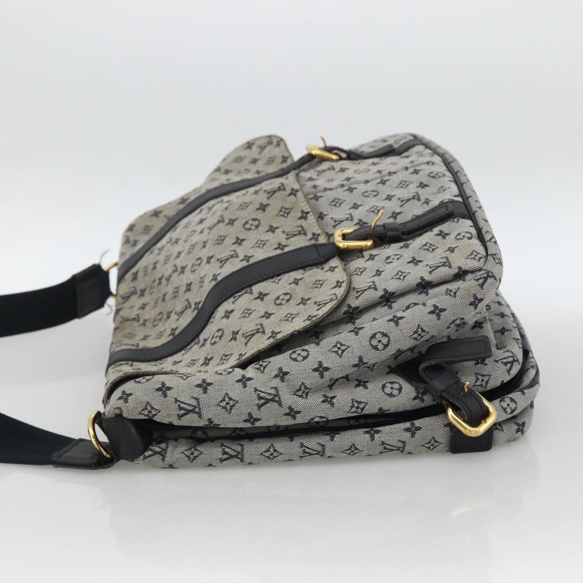 Louis Vuitton Louis Vuitton Sac Maman Handbag Mini Lin Blauw