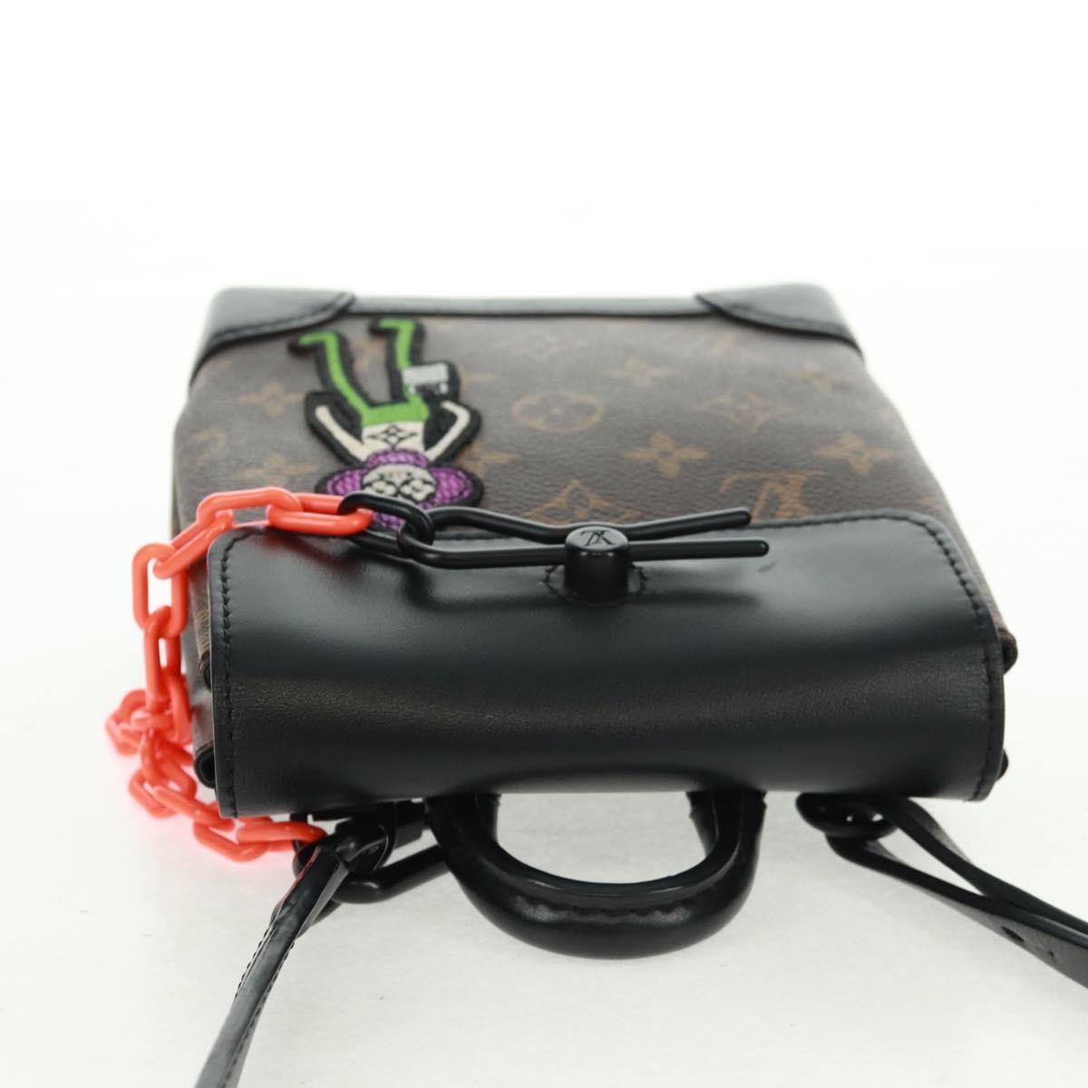 Louis Vuitton Louis Vuitton Steamer Bag Monogram Canvas with LV Friends Patch XS Bruin