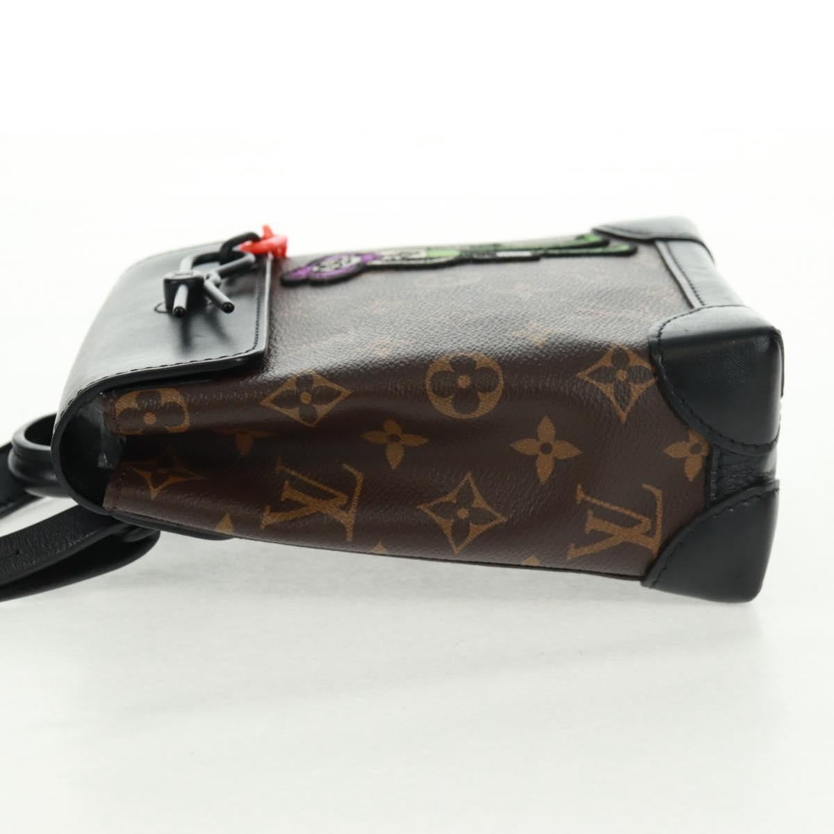 Louis Vuitton Louis Vuitton Steamer Bag Monogram Canvas with LV Friends Patch XS Bruin