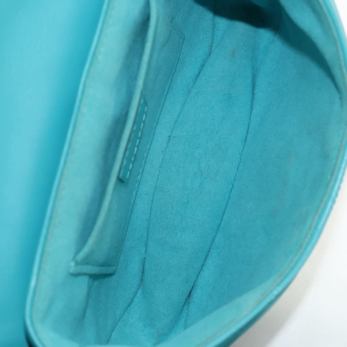 Louis Vuitton Louis Vuitton New Wave Chain Bag Quilted Leather PM Blauw