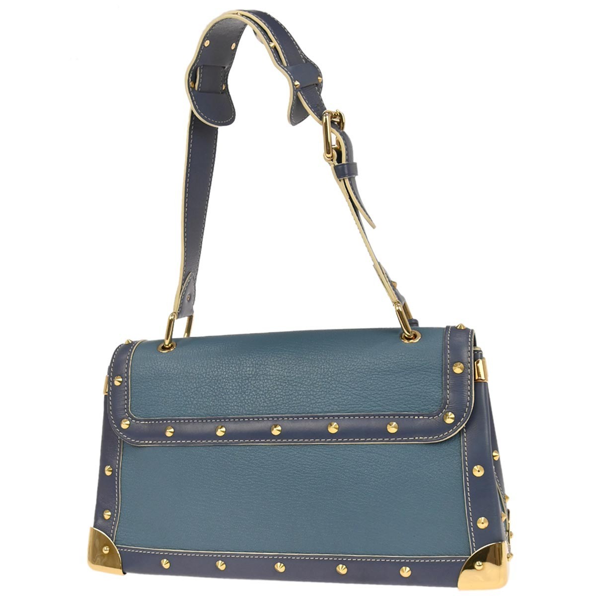 Louis Vuitton Louis Vuitton Suhali Le Talentueux Handbag Leather Blauw