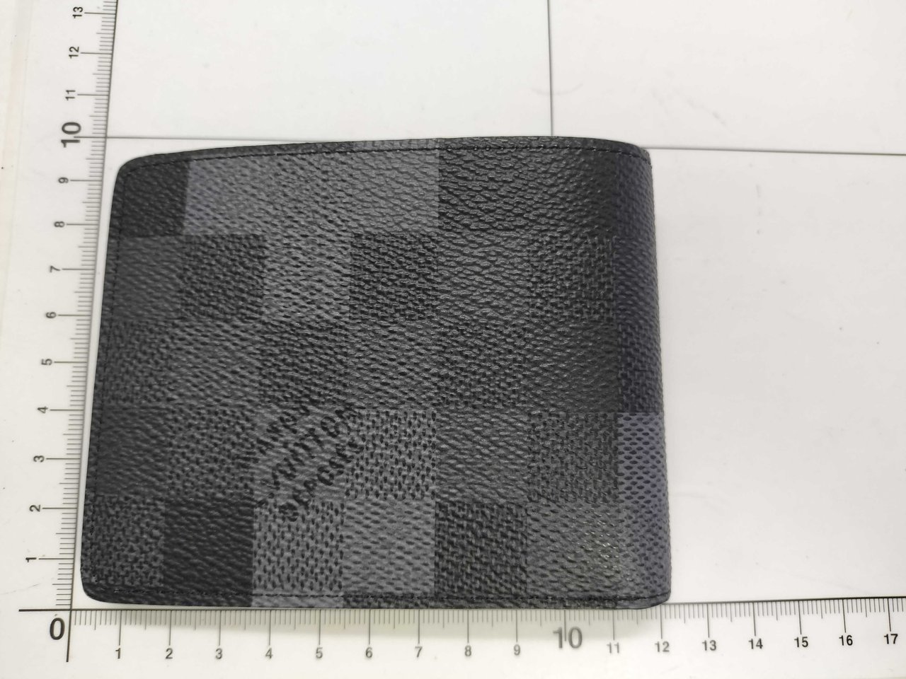 Louis Vuitton Louis Vuitton Slender Wallet Damier Graphite mini Zwart