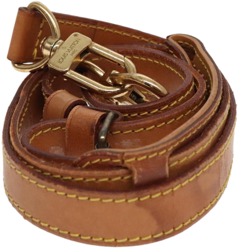 Louis Vuitton Bandouliere Leather 110 cm Bruin