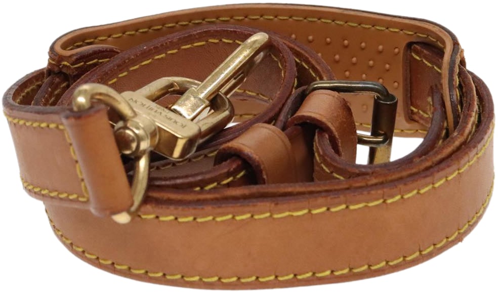 Louis Vuitton Bandouliere Leather 110 cm Bruin