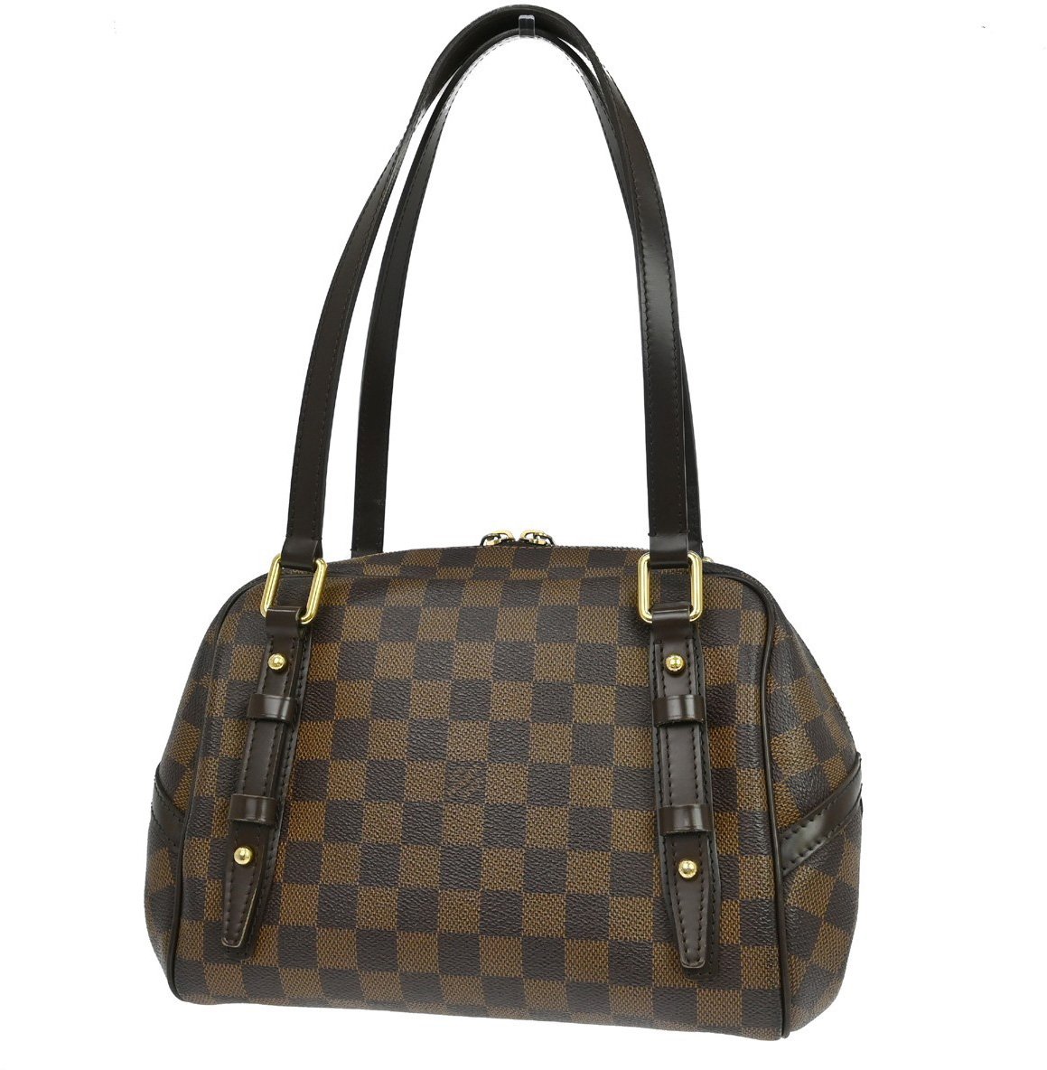 Louis Vuitton Rivington Satchel Damier PM Bruin