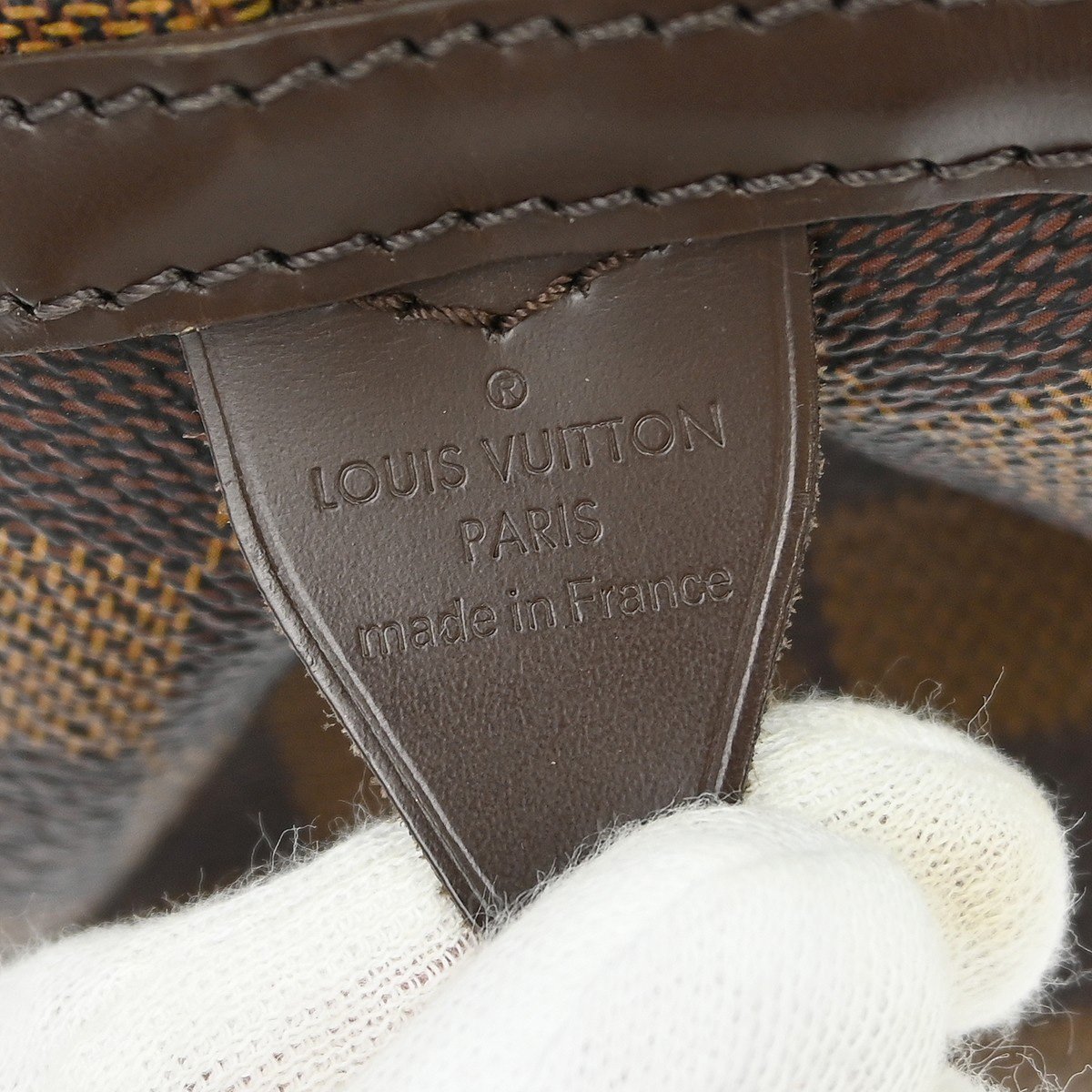Louis Vuitton Rivington Satchel Damier PM Bruin