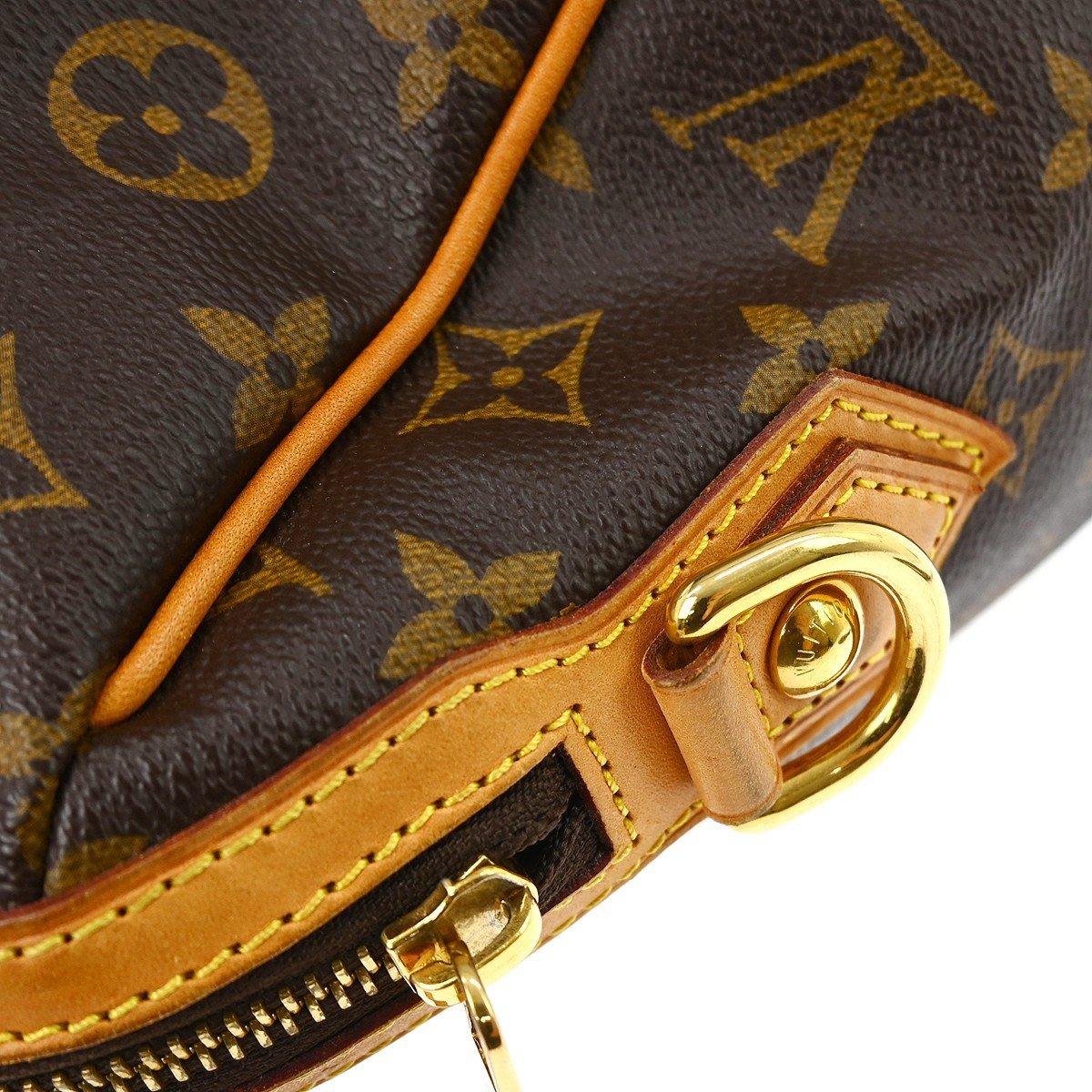 Louis Vuitton Retiro Handbag Monogram Canvas GM Bruin