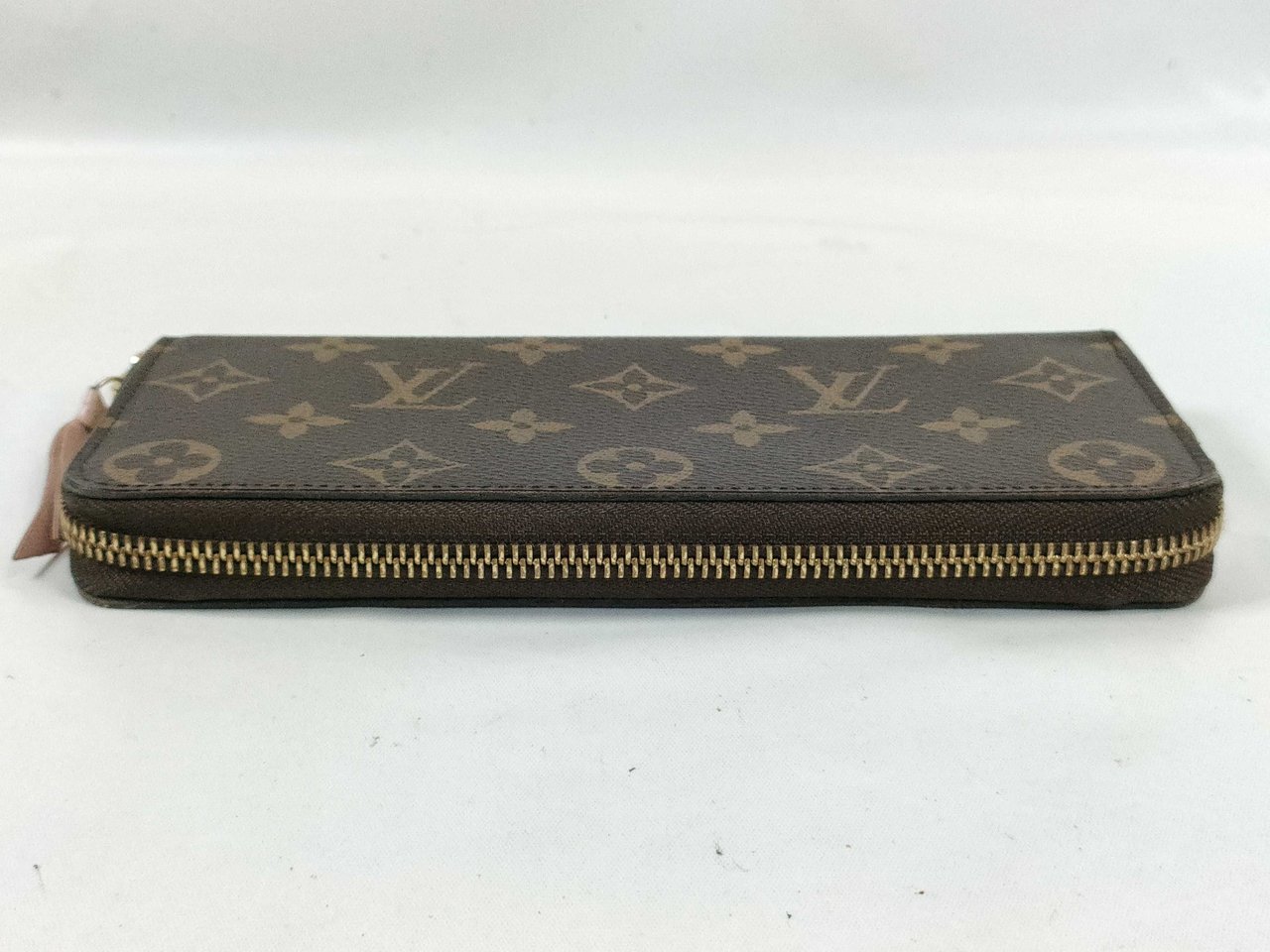 Louis Vuitton Clemence Wallet Monogram Canvas Bruin