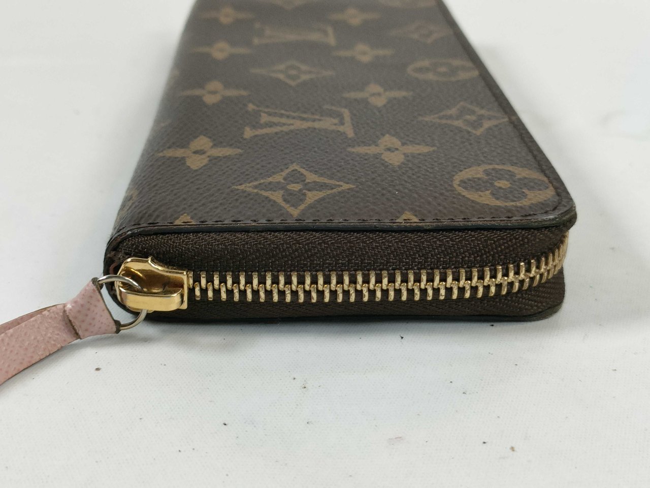 Louis Vuitton Clemence Wallet Monogram Canvas Bruin