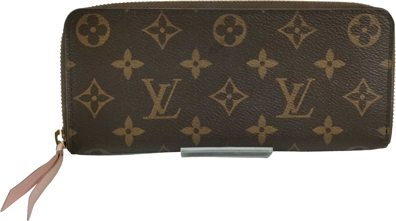 Louis Vuitton Clemence Wallet Monogram Canvas Bruin