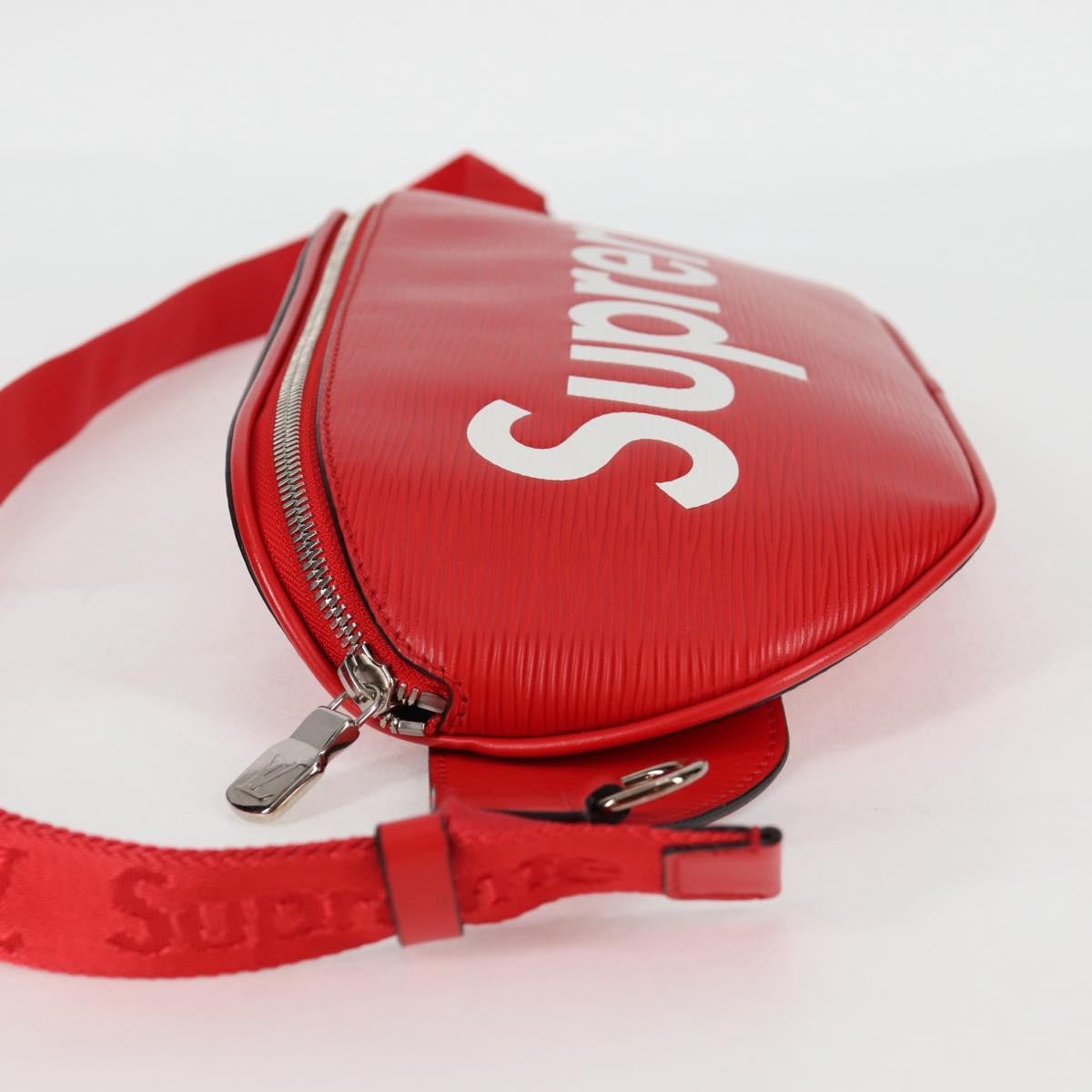 Louis Vuitton Louis Vuitton Bum Bag Limited Edition Supreme Epi Leather Rood
