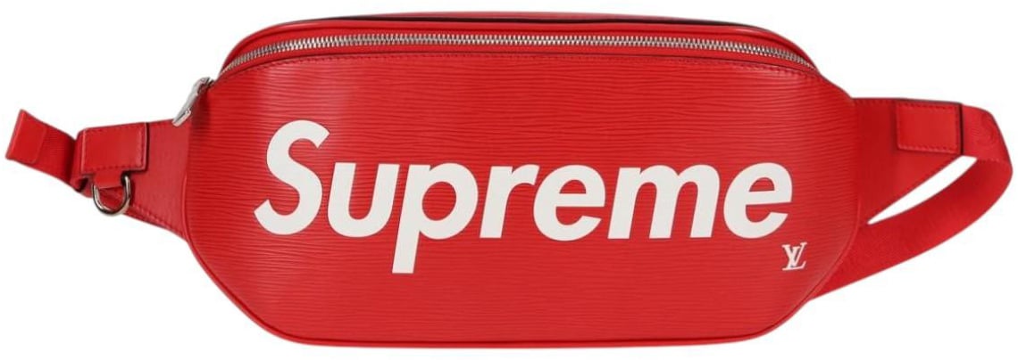 Louis Vuitton Louis Vuitton Bum Bag Limited Edition Supreme Epi Leather Rood