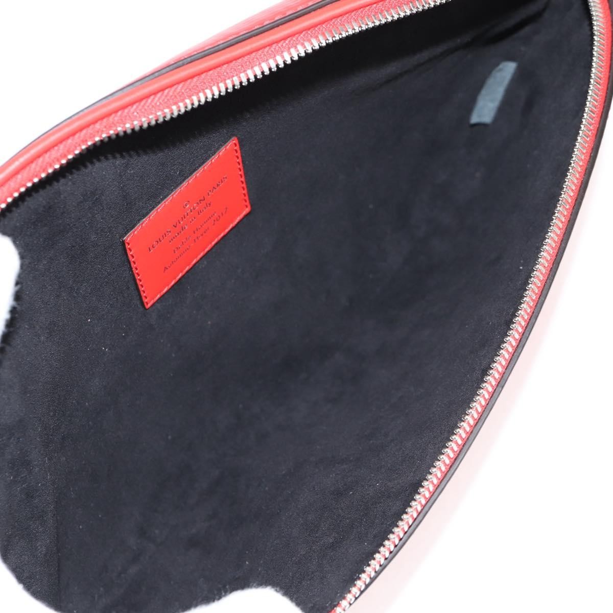 Louis Vuitton Louis Vuitton Bum Bag Limited Edition Supreme Epi Leather Rood