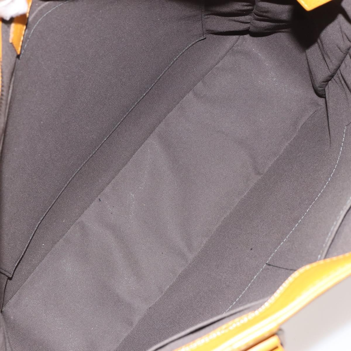 Louis Vuitton Louis Vuitton Tadao Handbag Damier Infini Leather MM Geel